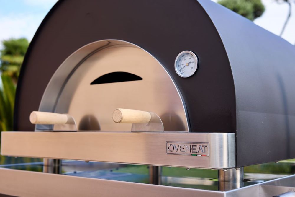 Oveneat GRX-1X Stainless Steel Gas Single Pizza Oven with Stainless Steel Door includes Pizza Peel