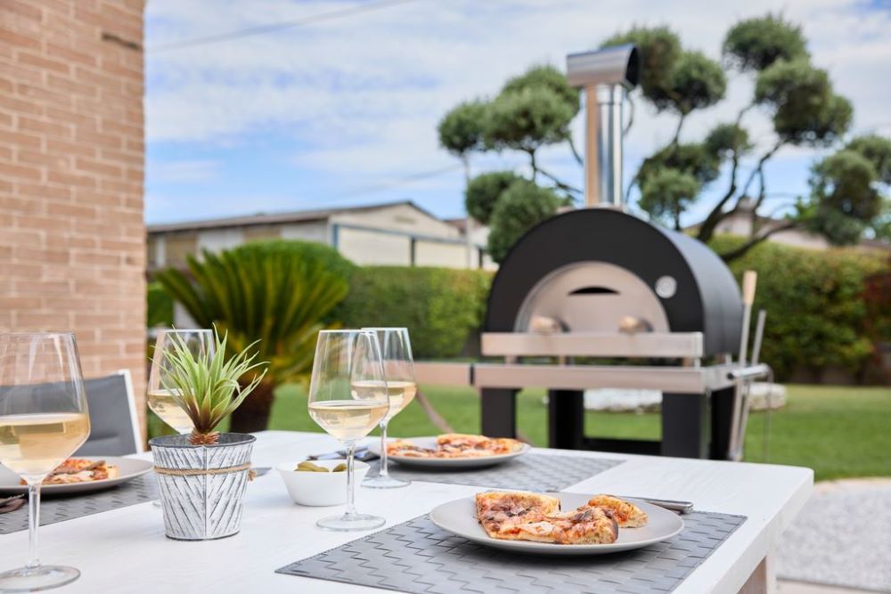 Oveneat GRX-1X Stainless Steel Gas Single Pizza Oven with Stainless Steel Door includes Pizza Peel
