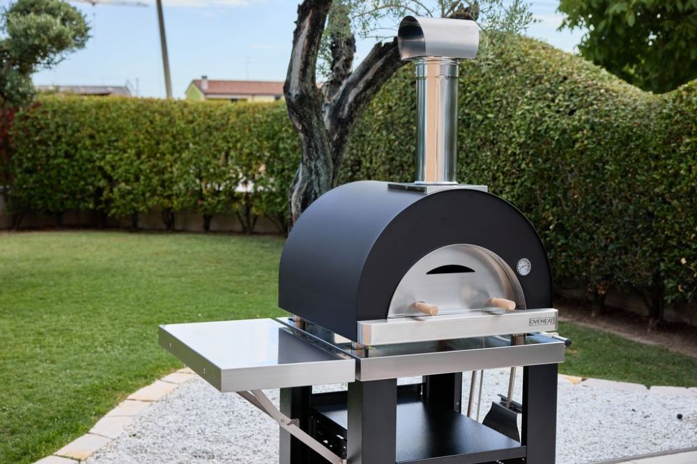 Oveneat GRX-1X Stainless Steel Gas Single Pizza Oven with Stainless Steel Door includes Pizza Peel