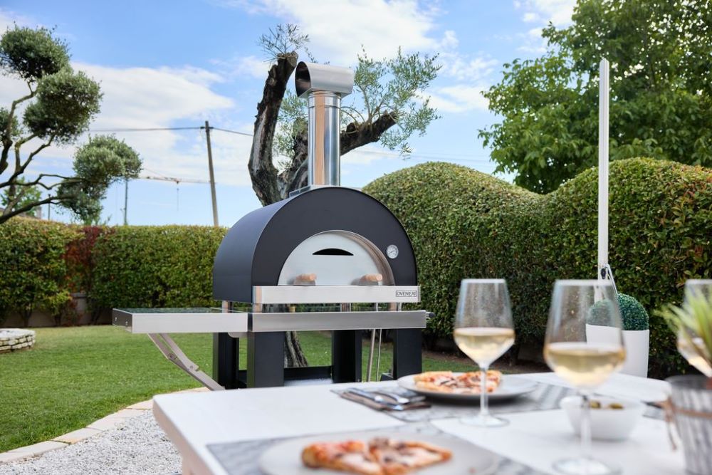 Oveneat GRX-1X Stainless Steel Gas Single Pizza Oven with Stainless Steel Door includes Pizza Peel