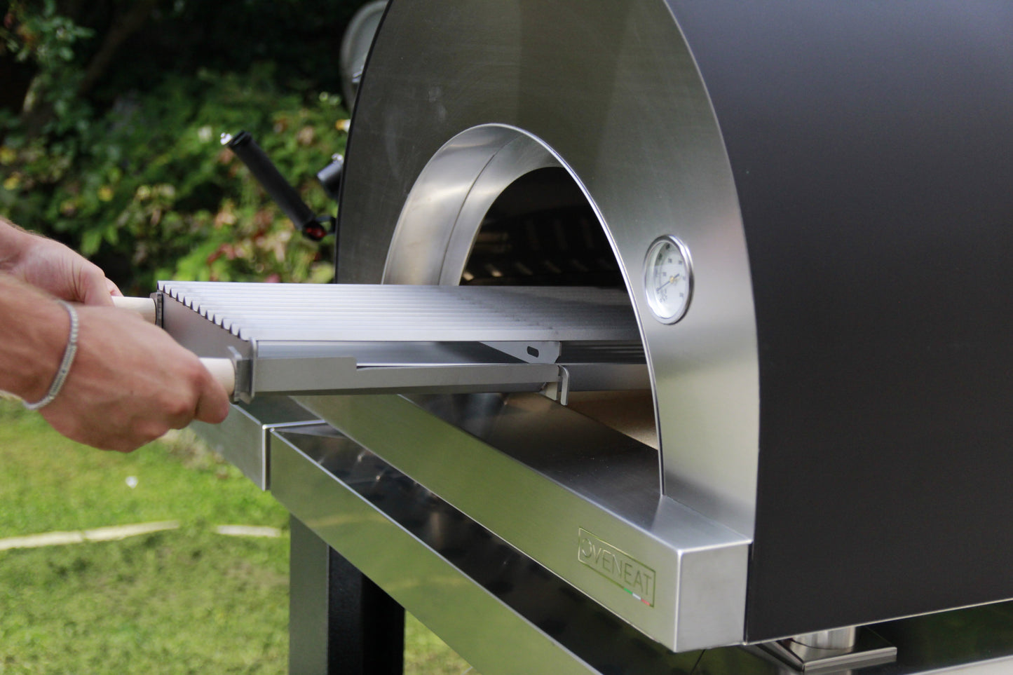 Oveneat FRRY1K028 Cooking Grill for Single Pizza Oven - Stainless Steel