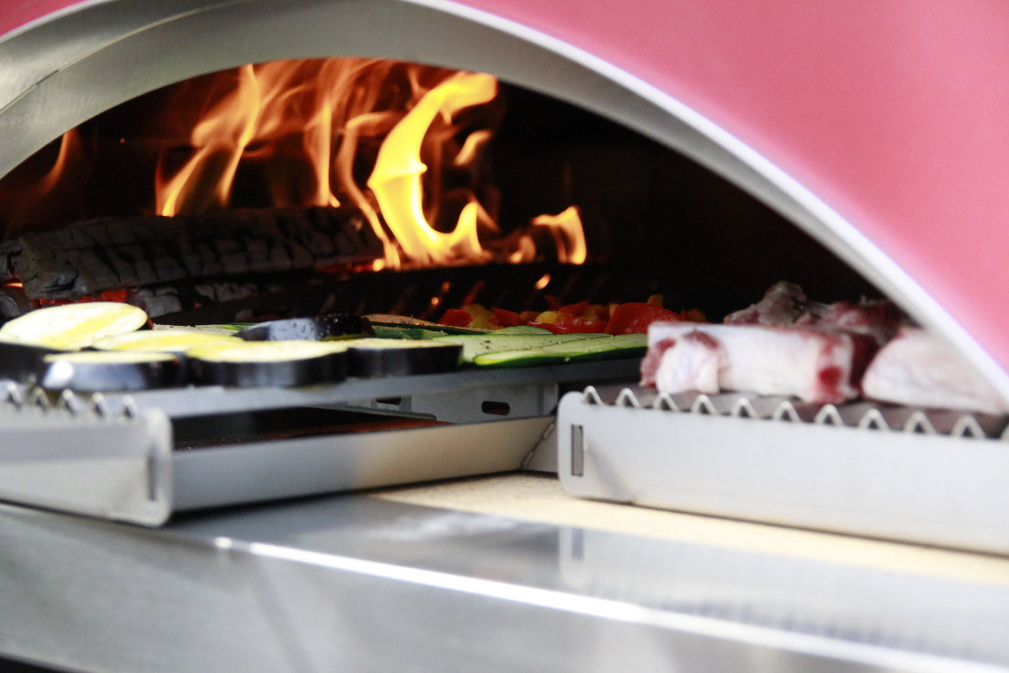 Oveneat FRRY1K028 Cooking Grill for Single Pizza Oven - Stainless Steel