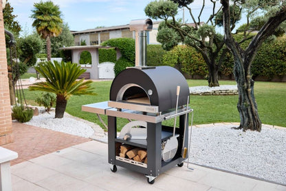 Oveneat GRX-1X Stainless Steel Gas Single Pizza Oven with Stainless Steel Door includes Pizza Peel