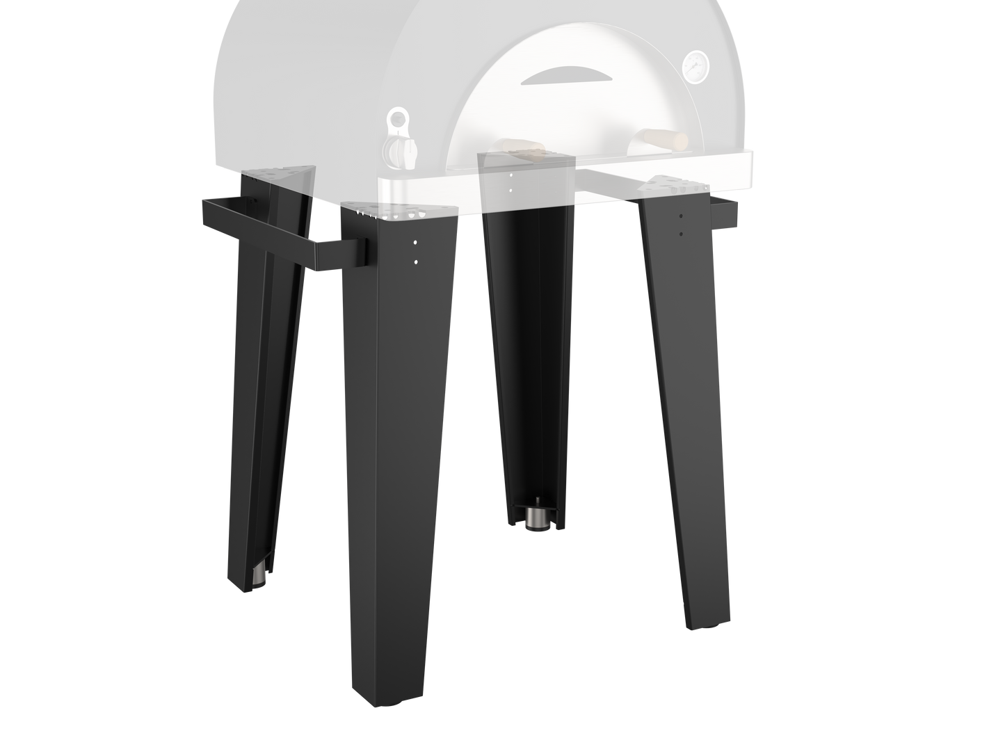 Oveneat TRX1A033 Leg Kit for Single Pizza Oven - Powder coated