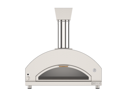 Oveneat GDD-5VG Charcoal grey gas pizza oven for upto five pizzas with drop-down glass door includes pizza peel