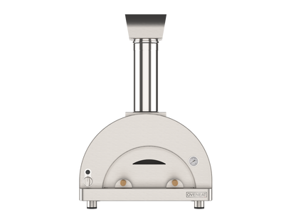 Oveneat GRX-2X Stainless Steel Gas Double Pizza Oven with Stainless Steel Door includes Pizza Peel