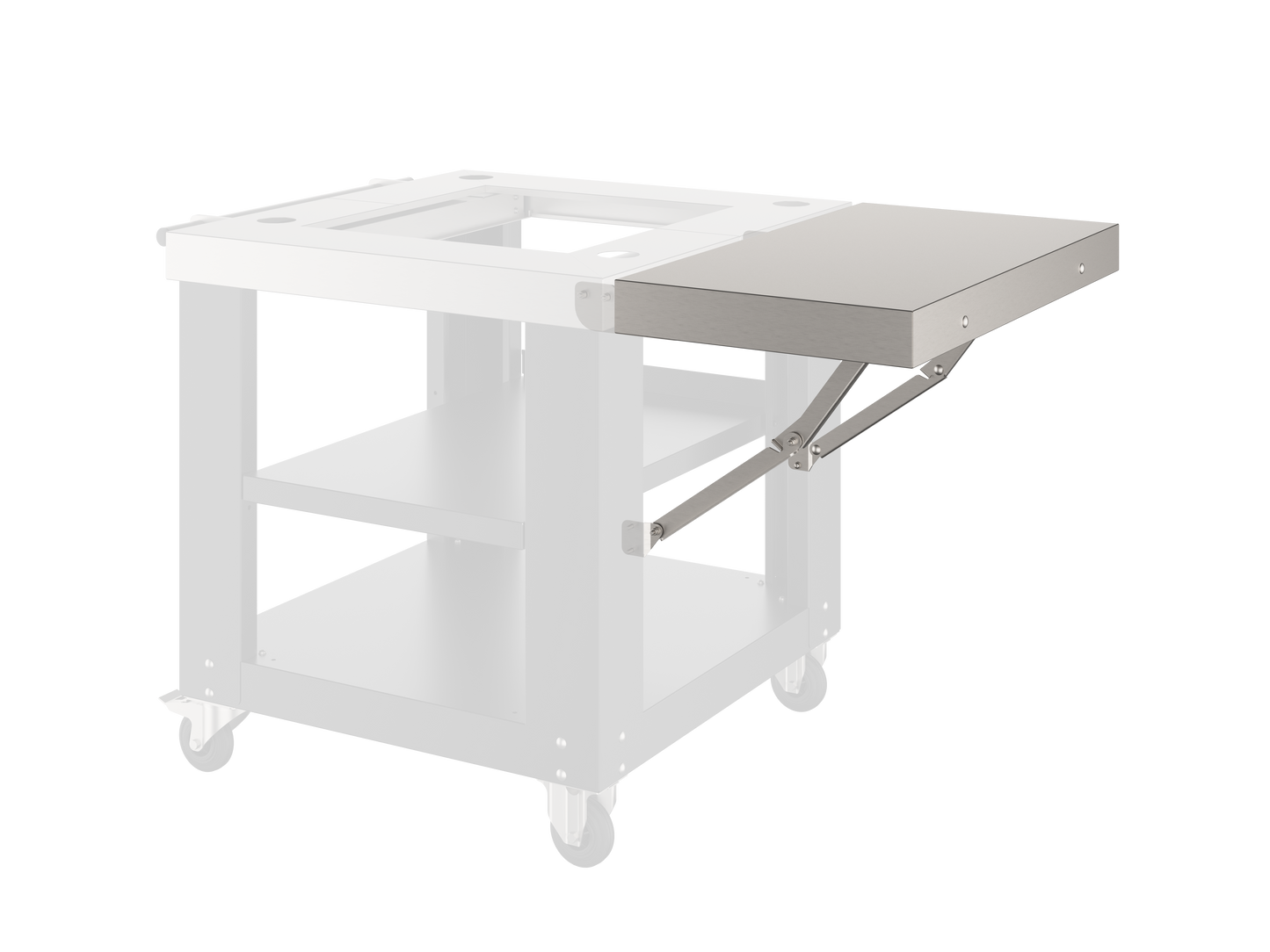 Oveneat TRRX1A005 Side Shelf for Single Pizza Oven Trolley - Stainless Steel