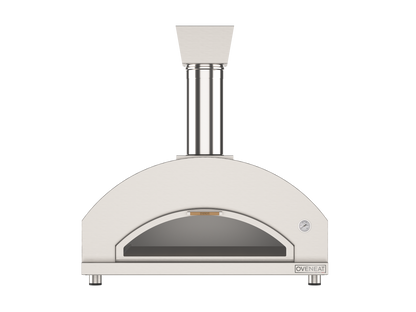 Oveneat WDD-5X Stainless Steel Wood Fired Pizza Oven for upto Five Pizzas with Drop-down Glass door includes Brazier & Pizza Peel